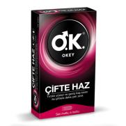 Okey - Okey Çifte Haz Prezervatif 10 adet