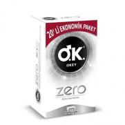 Okey - Okey Zero Ekstra İnce Formlu Prezervatif 20 Adet