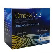 TAB İlaç Sanayi A.Ş - Omepa DK2 Omega 3 - Vitamin D - Menaq7 100 Yumuşak Kapsül