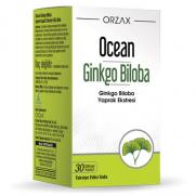 Orzax - Orzax Ocean Ginkgo Biloba Takviye Edici Gıda 30 Bitkisel Kapsül