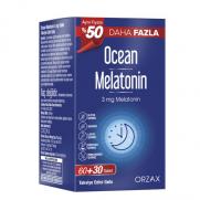 Orzax - Orzax Ocean Melatonin Takviye Edici Gıda 60+30 Tablet 