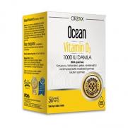 Orzax - Orzax Ocean Vitamin D3 1000 IU Damla 50 ml