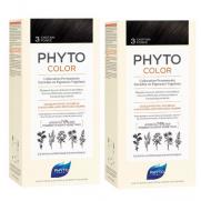 Phyto Saç Bakım - Phyto Phytocolor Bitkisel Saç Boyası 3 Koyu Kestane - 2.si %40 İNDİRİMLİ