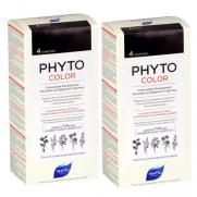 Phyto Saç Bakım - Phyto Phytocolor Bitkisel Saç Boyası 4 Kestane - 2.si %40 İNDİRİMLİ