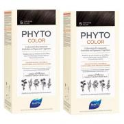 Phyto Saç Bakım - Phyto Phytocolor Bitkisel Saç Boyası 5 Açık Kestane - 2.si %40 İNDİRİMLİ