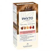 Phyto Saç Bakım - Phyto Phytocolor Bitkisel Saç Boyası - 6.3 Koyu Kumral Dore Yeni Formül