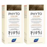 Phyto Saç Bakım - Phyto Phytocolor Bitkisel Saç Boyası 7.3 Kumral Dore - 2.si %40 İNDİRİMLİ