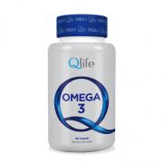 Qlife - Qlife Omega 3 Takviye Edici Gıda 60 Kapsül
