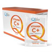 Qlife - Qlife Vitamin C Takviye Edici Gıda 30 Şase