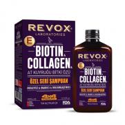 Revox - Revox Biotin Collagen At Kuyruğu Bitki Özü Şampuan 400 ml