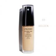 Shiseido - Shiseido Synchro Skin Glow Luminizing Sıvı Fondöten SPF20 30ml - 03 Golden