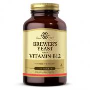 Solgar - Solgar Brewers Yeast with Vitamin B 12 250 Tablet