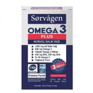 Sorvagen - Sorvagen Omega 3 Plus Norveç Balık Yağı 60 Kapsül