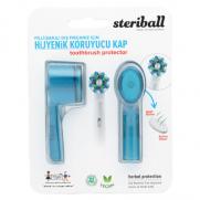 Steriball - Steriball Pilli veya Şarjlı Diş Fırçaları İçin Hijyenik Diş Fırçası Kabı - Mavi