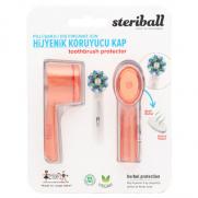 Steriball - Steriball Pilli veya Şarjlı Diş Fırçaları İçin Hijyenik Diş Fırçası Kabı - Turuncu