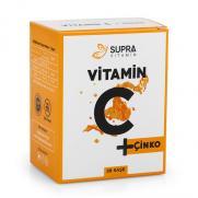 Supra Protein - Supra Protein Vitamin C + Çinko Takviye Edici Gıda 28 Saşe