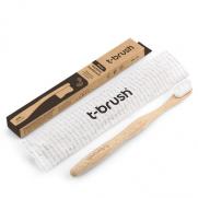 T-Brush - T-Brush Bambu Diş Yumuşak Fırçası Ultra Yumuşak Beyaz