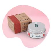 T-Brush - T-Brush Çilek Aromalı Florürsüz Çocuklara Özel Diş Macunu 90 Tablet