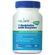 Velavit - Velavit V-Probiotics Enzymes Takviye Edici Gıda 30 Kapsül