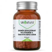 VeNatura - VeNatura Demir Bisglisinat ve Vitamin C 90 Kapsül