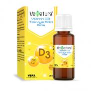 VeNatura - VeNatura Vitamin D3 Takviye Edici Gıda 20 ml Damla