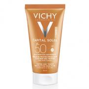 Vichy - Vichy Capital Soleil SPF50+ Güneş Koruyucu BB Emülsiyon 50 ml - Renkli
