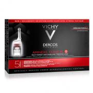 Vichy - Vichy Dercos Aminexil Clinical 5 21x6ml - Erkekler için Saç Dökülmesine Karşı Serum