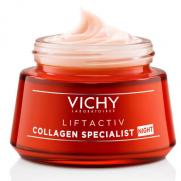 Vichy - Vichy Liftactiv Collagen Specialist Yaşlanma Karşıtı Gece Bakım Kremi 50 ml