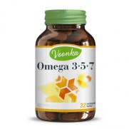 Voonka - Voonka Omega 3 5 ve 7 İçeren Takviye Edici Gıda 32 Kapsül
