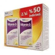 Wellcare - Wellcare Vitamin D3 İçeren Takviye Edici Gıda 2 Şişe