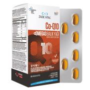 Zade Vital - Zade Vital Co-Q10 Omega3 Balık Yağı İçeren Takviye Edici Gıda 30 Kapsül