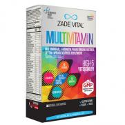 Zade Vital - Zade Vital Multivitamin Takviye Edici Gıda 30 Bitkisel Kapsül