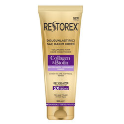 Restorex - Restorex Collagen Biotin Dolgunlaştırıcı Saç Bakım Kremi 250 ml