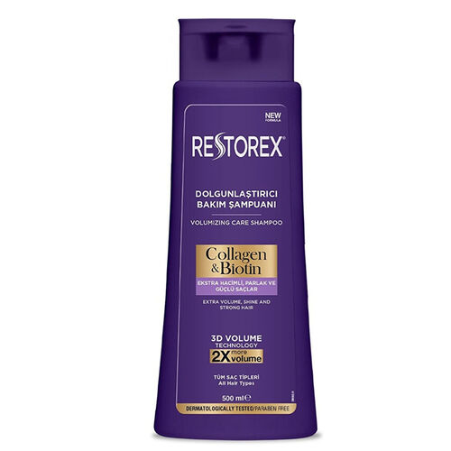 Restorex - Restorex Dolgunlaştırıcı Bakım Şampuanı 500 ml