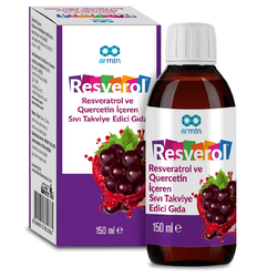 Armin - Armin Resverol Resveratrol Ve Quercetin İçeren Sıvı Takviye Edici Gıda 150 ml