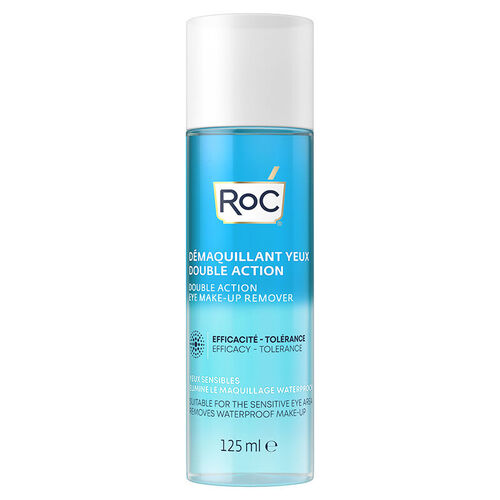 Roc Ürünleri - Roc Double Action Göz Makyajı Temizleyici 125 ml