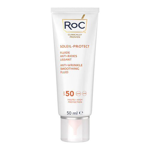 Roc Ürünleri - Roc Kırışıklık Karşıtı Yüz Güneş Kremi Spf 50+ 50 ml