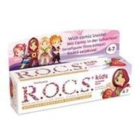 ROCS - ROCS Kids 4-7 Yaş Meyveli Çocuk Diş Macunu 35ml (Ahududulu-Çilekli)