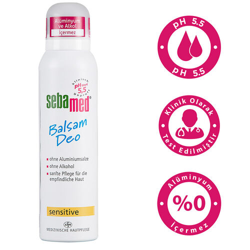 sebamed aerosol balsam deodorant hassas 150 ml dermoeczanem com