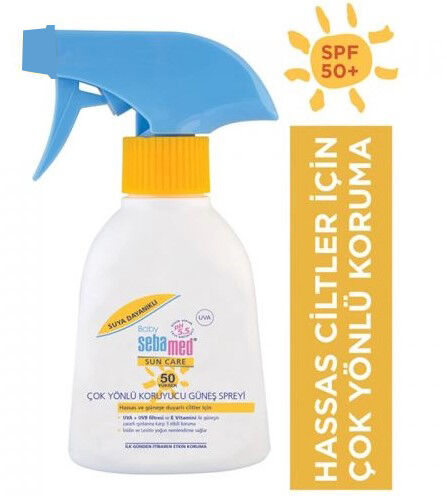Muafiyet makale gölge  Sebamed Bebekler için Çok Yönlü Koruyucu Güneş Spreyi SPF 50 200 ml |  Dermoeczanem.com