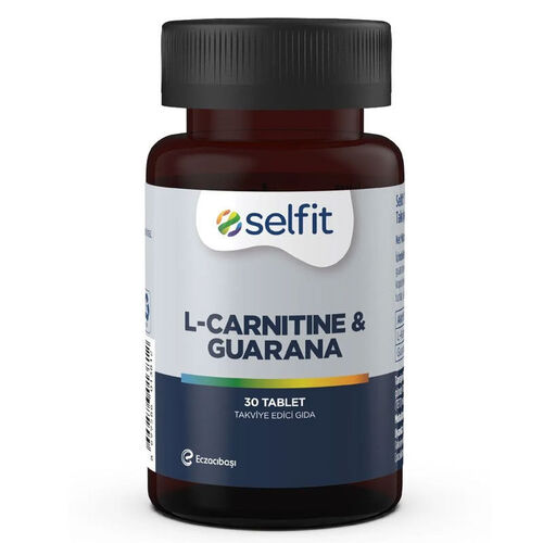 Selfit - Selfit L-Carnitine Guarana 30 Tablet