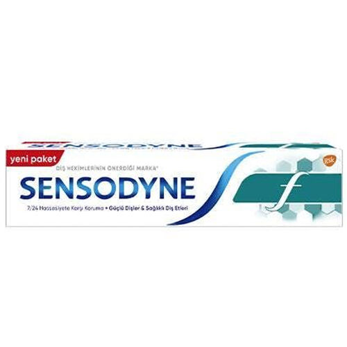 Sensodyne - Sensodyne F Florürlü Diş Macunu 50ml