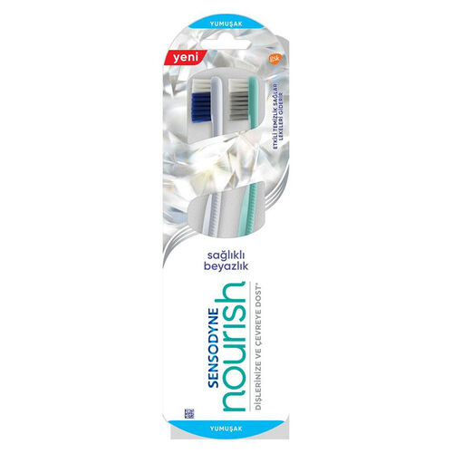 Sensodyne - Sensodyne Nourish Diş Fırçası Sağlıklı Beyazlık 2li Paket
