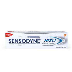 Sensodyne - Sensodyne Rapid Relief Diş Macunu Beyazlatıcı 75ml - Avantajlı Ürün