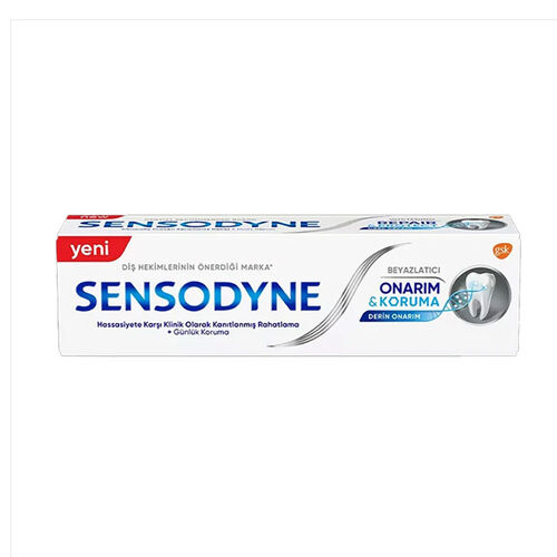 Sensodyne - Sensodyne Beyazlatıcı Onarım Koruma Diş Macunu 75 ml
