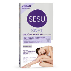 Sesu - Sesu Soft Yulaf Ağda Bandı 32li