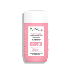 Sinoz - Sinoz Pink Touch Ton Eşitleyici Pembe Yüz Bakım Kremi 50 ml