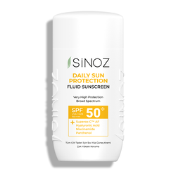 Sinoz - Sinoz Spf50 Günlük Kullanım Sıvı Güneş Kremi 50 ml