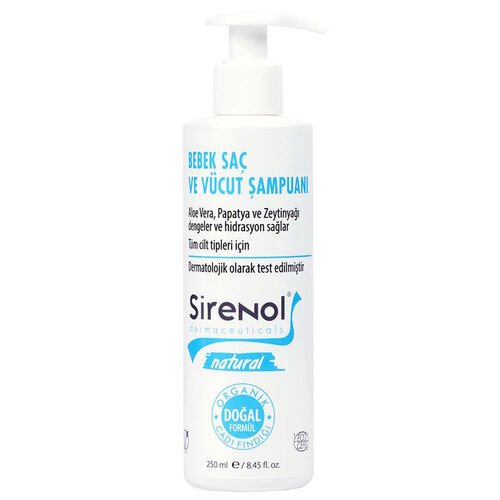 Sirenol - Sirenol Bebek Saç ve Vücut Şampuanı 250 ml