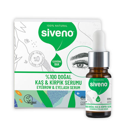 Siveno - Siveno Kaş ve Kirpik Güçlendirici Doğal Serum 10 ml